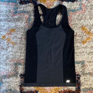 Black & grey New Balance workout shirt